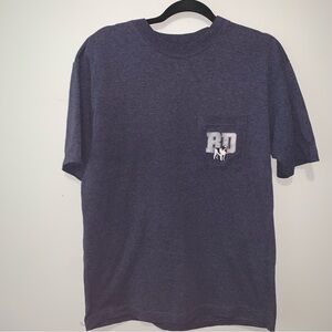 Big Dogs Navy Pocket Tee with BD Logo